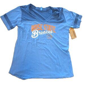 Boise State Broncos Blue Unisex T Shirt by Blue Eighty Four - XL